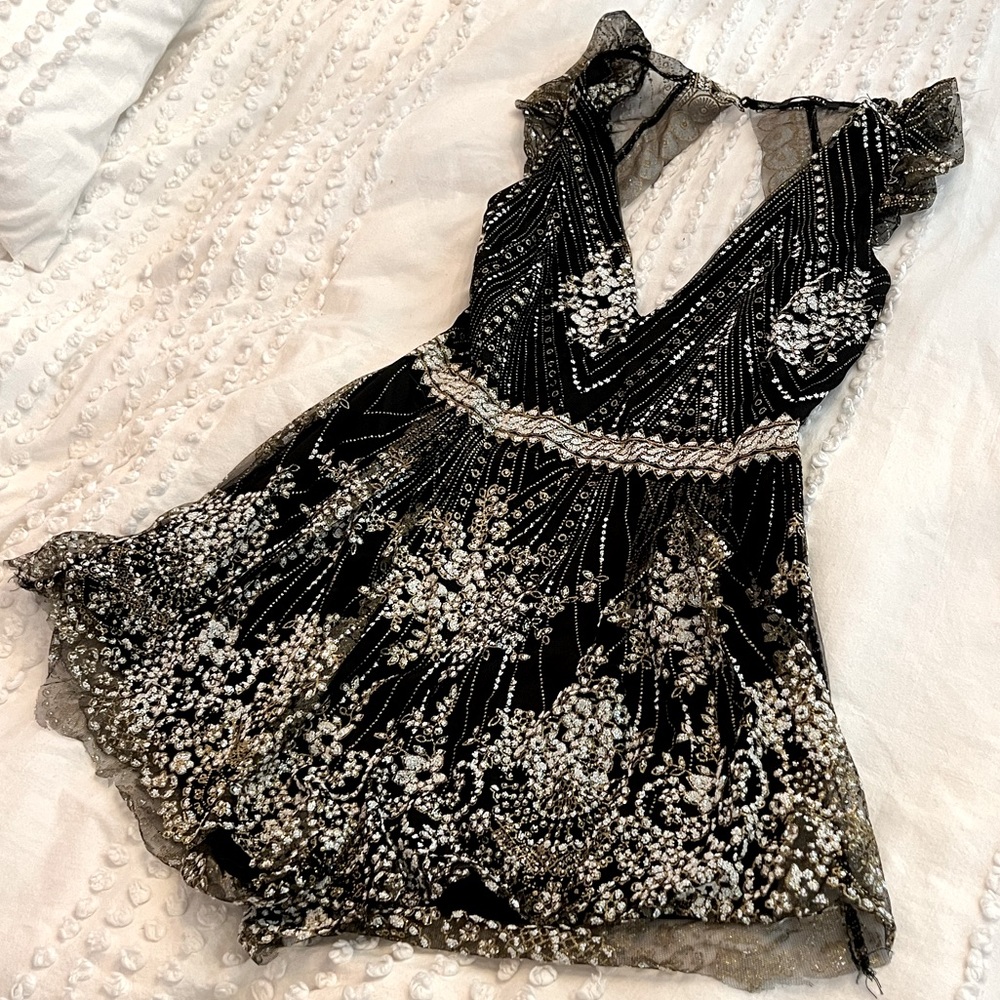 Sparkly Short Romper